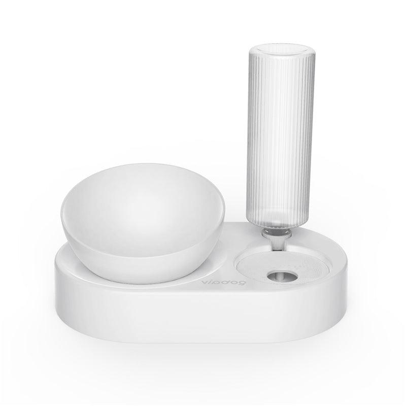The All-In-One Pet Feeding Station: Automatic Double Bowl And Water Dispenser