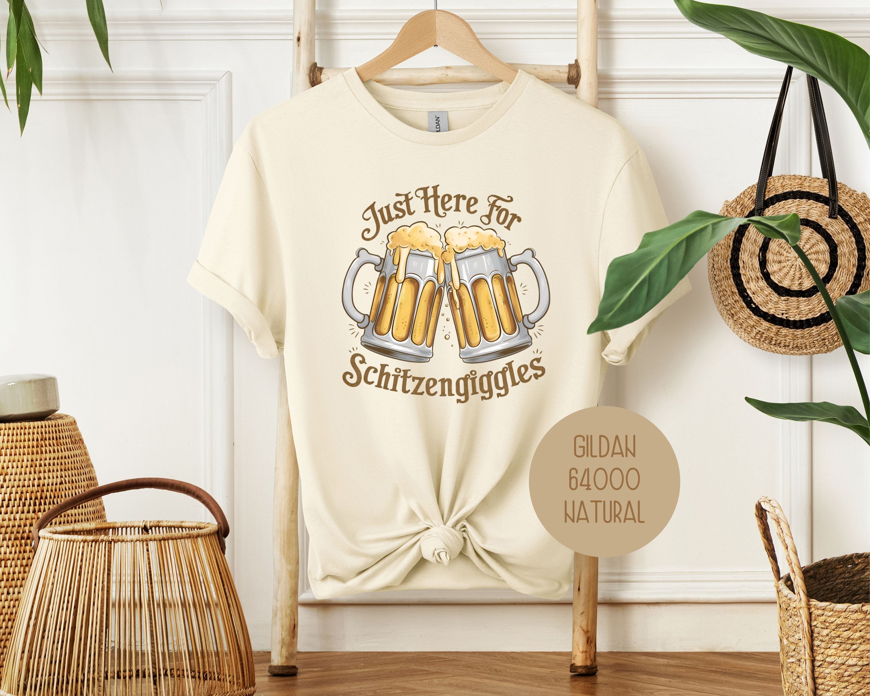 Just Here for Schitzengiggles Oktoberfest Shirt