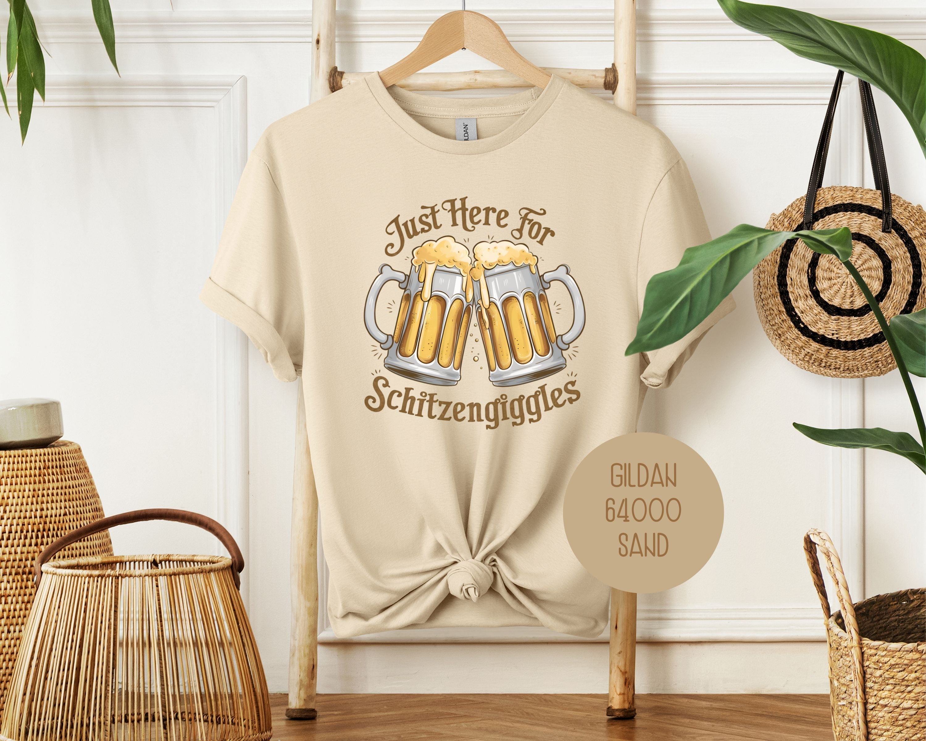 Just Here for Schitzengiggles Oktoberfest Shirt