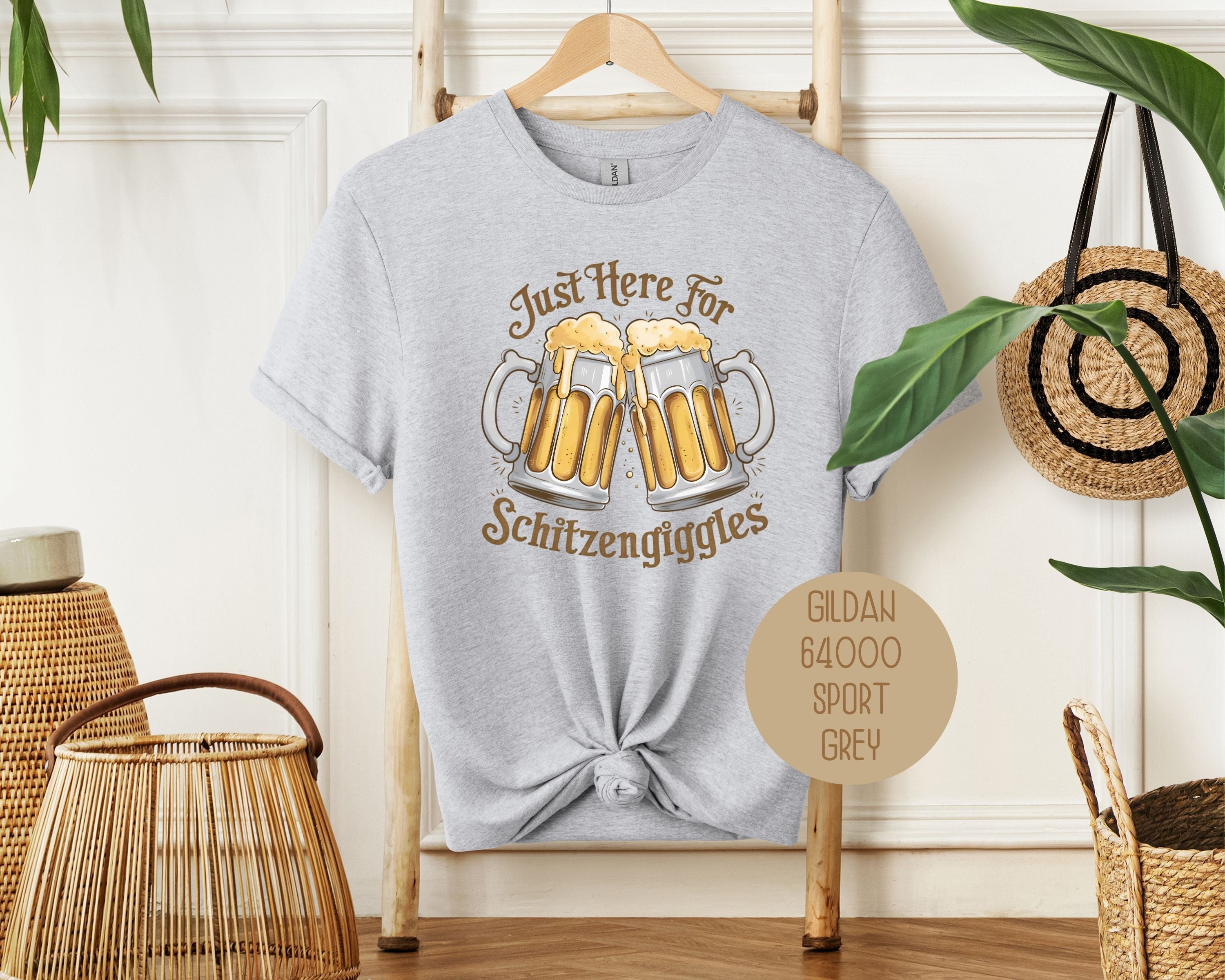 Just Here for Schitzengiggles Oktoberfest Shirt