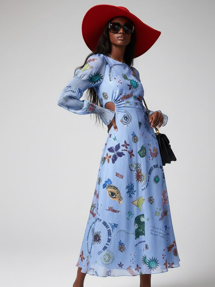 Cosmic Sky Maxi • WEST VILLAGE New Collection BYMANYC ® New York