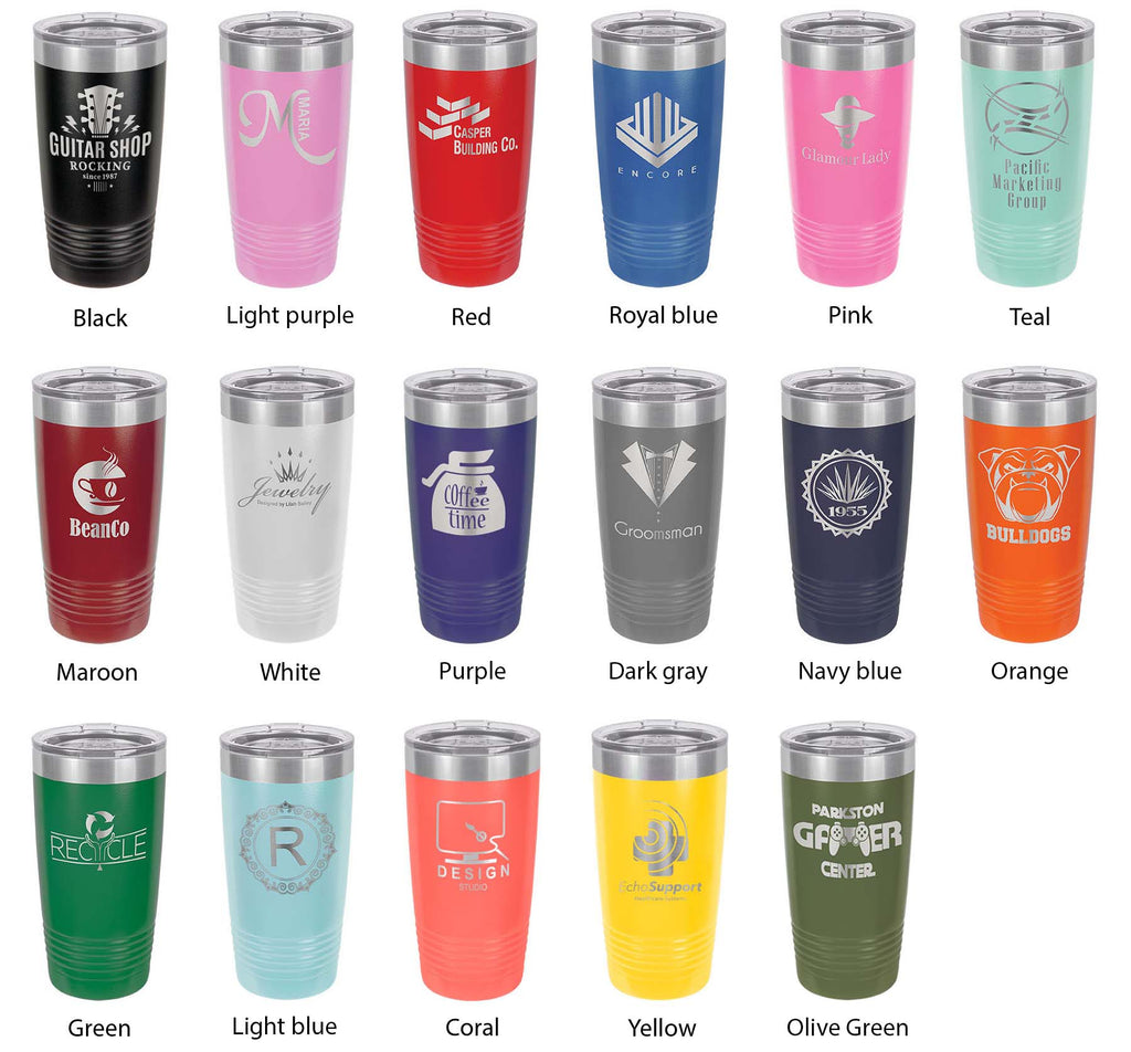 I Just Want To Rescue All The Dogs Tumbler Travel Mug Gift Insulated Laser Engraved Coffee Cup 20 oz