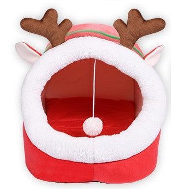 Cozy Retreat Cat Bed: Soft And Warm Indoor Pet House